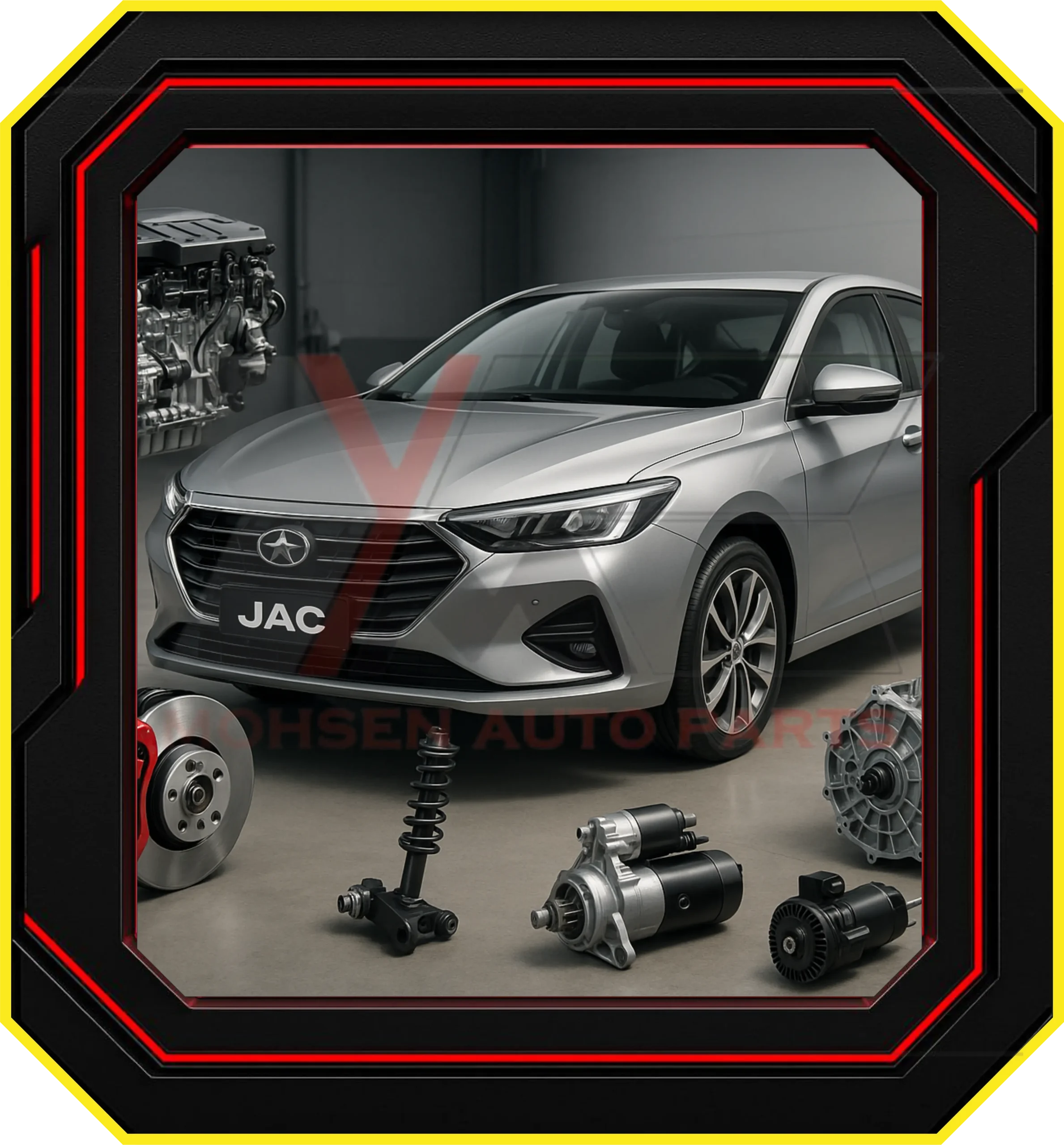 راهنمای جامع قطعات جک؛ معرفی، تشخیص قطعه اصل و خرید از چین یدک