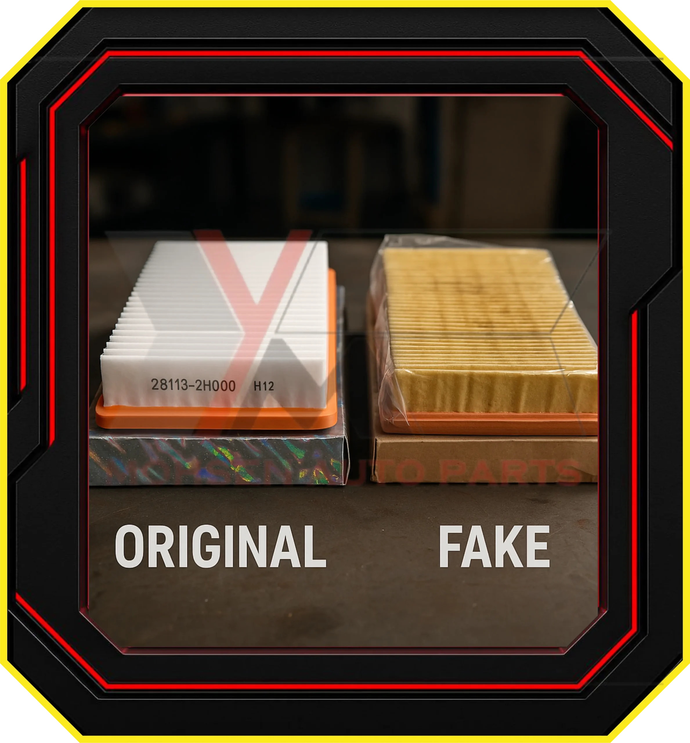 تفاوت فیلتر هوای اصلی و تقلبی در خودروهای جک و لیفان