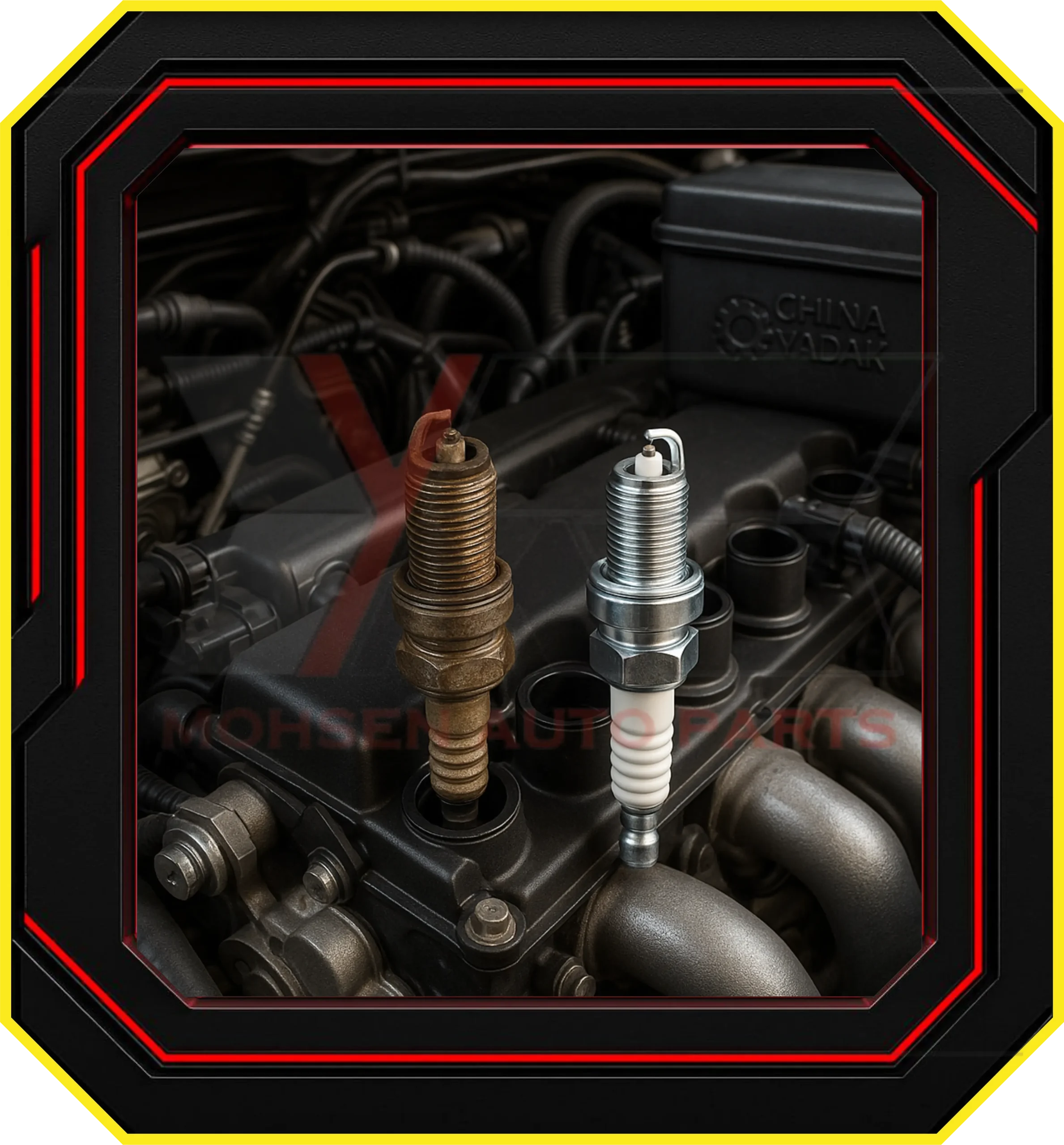 علائم خرابی شمع موتور