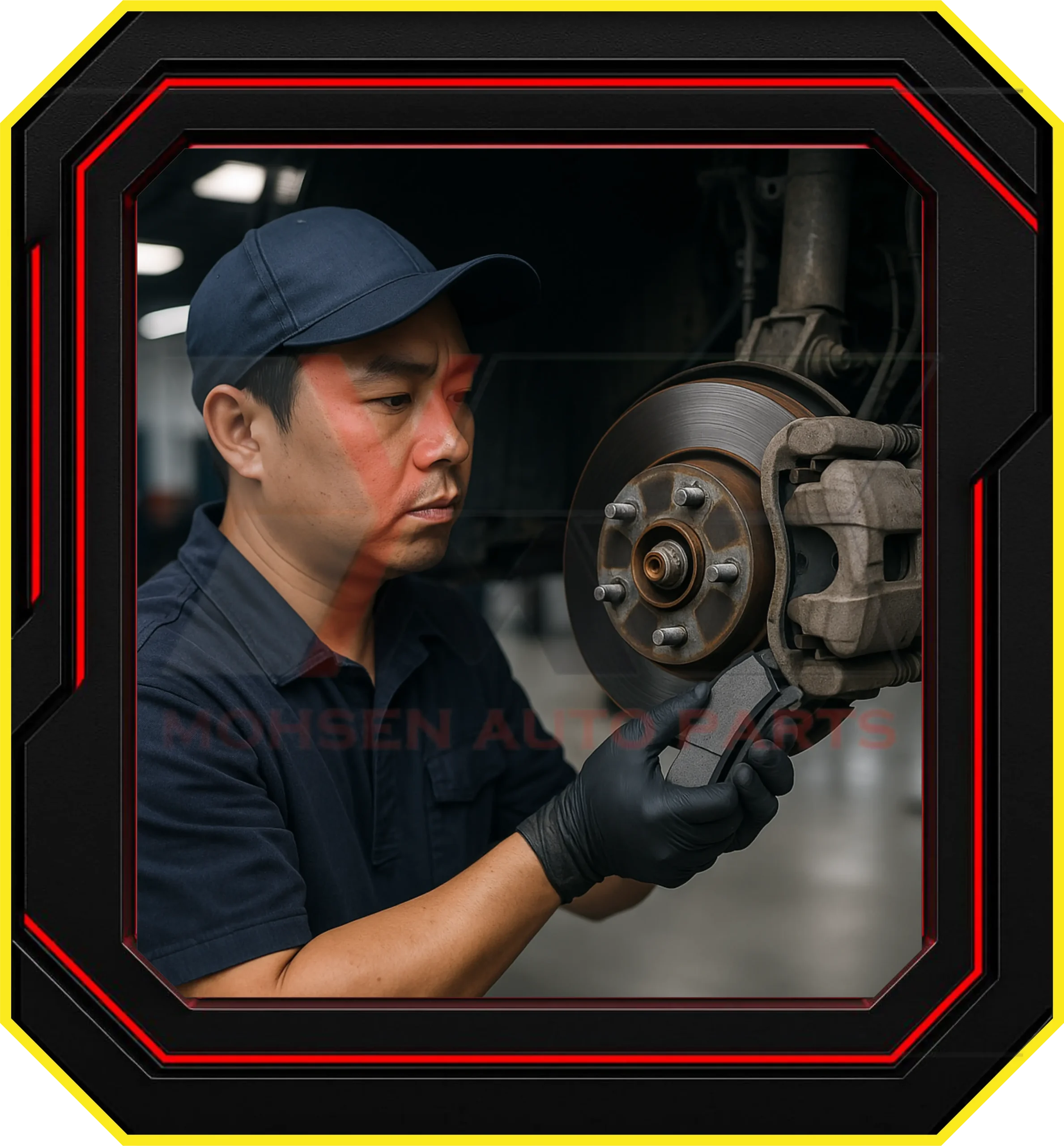 بررسی سیستم ترمز و لنت ها