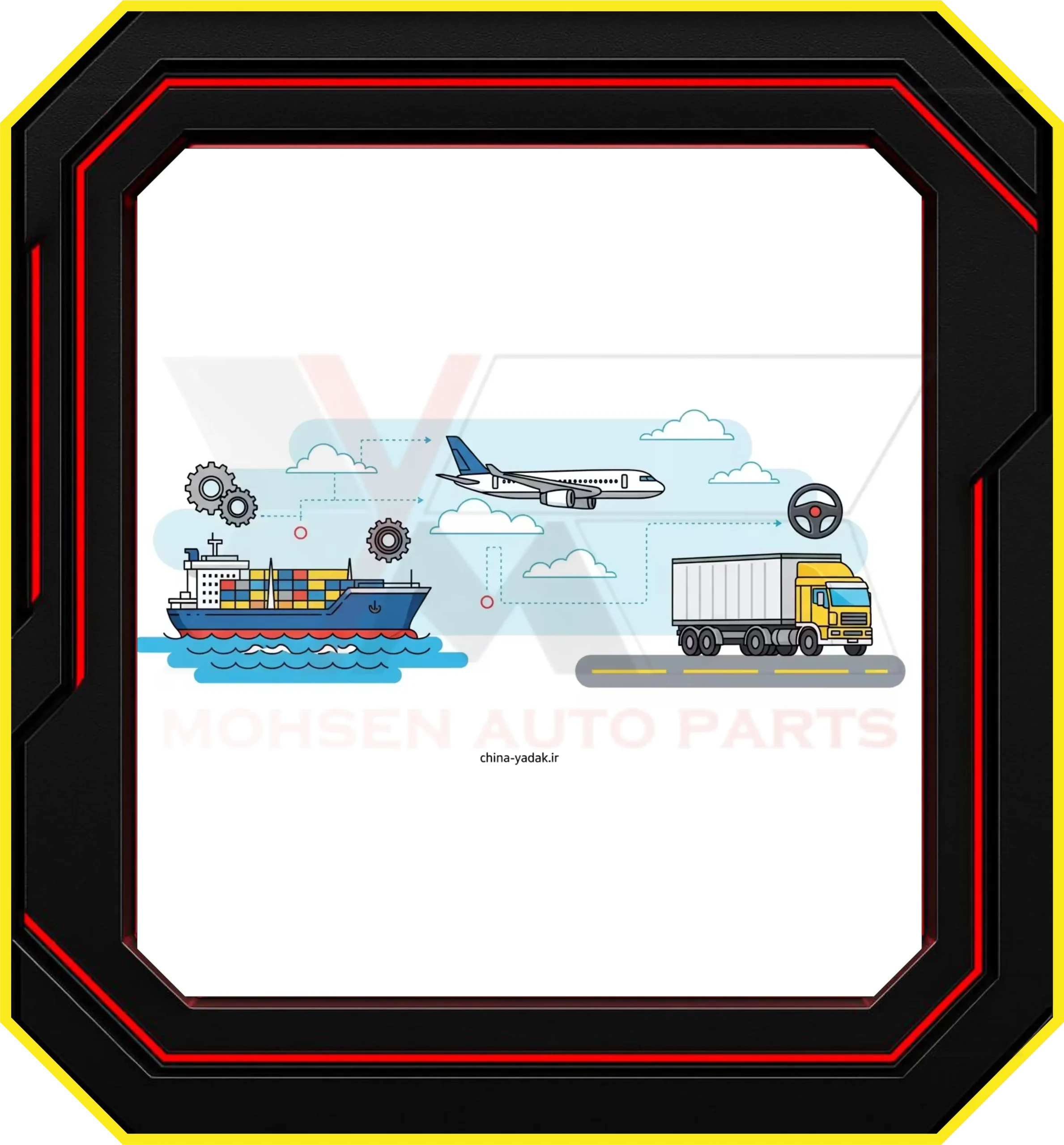 واردات قطعات خودرو از چین