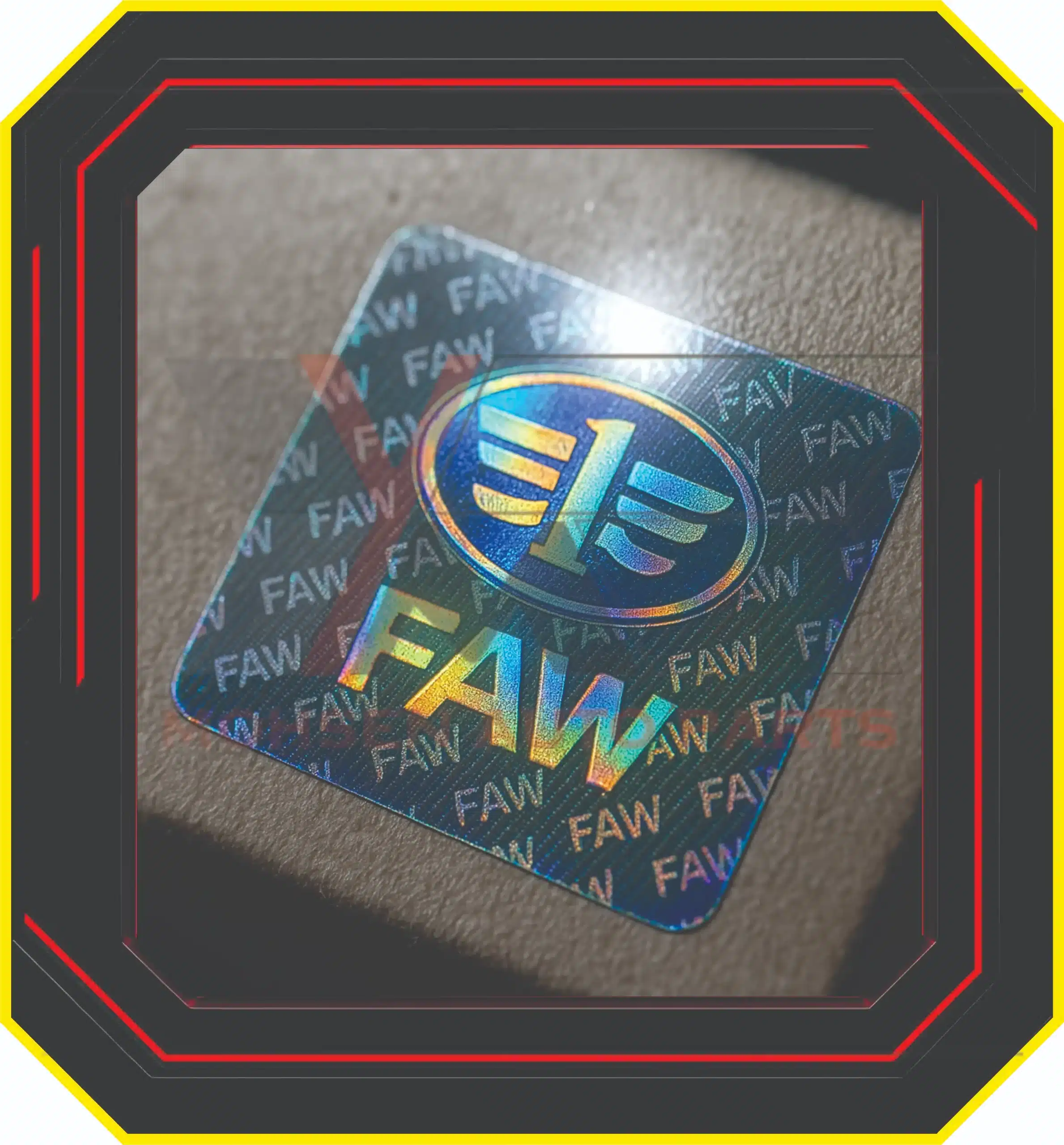 تشخیص بسته بندی قطعات اصلی